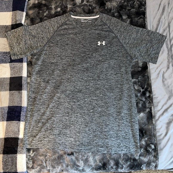 Under Armour Men's Large HeatGear Fitted Short-Sleeve T-Shirt - Picture 1 of 5